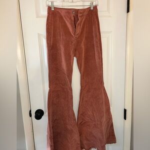 Free People Rose Corduroy Flare Pants